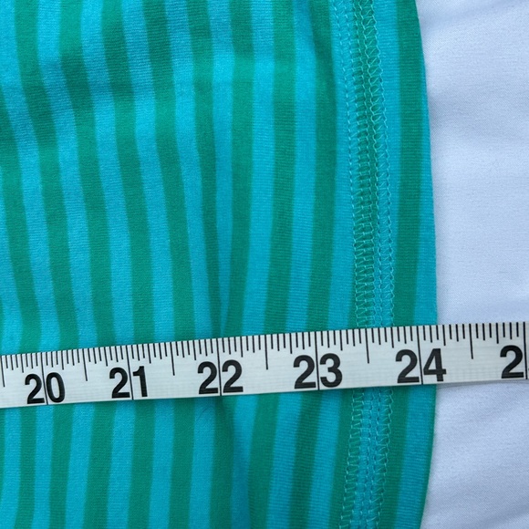 VTG Y2K Piper & Blue striped babydoll Bella cami tank top strappy Elena XL - Picture 6 of 7